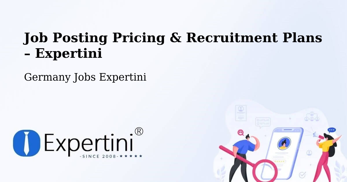 Job Posting Pricing & Recruitment Plans – Titz - Titz, Germany Jobs Expertini